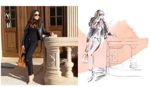 fashion-illustration-blogger-lifestyle